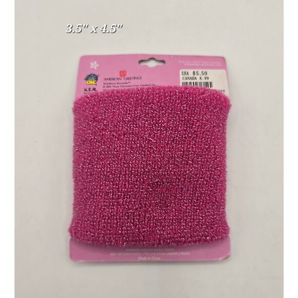 Vintage 2005 Strawberry Shortcake Pink Wristband - Picture 2 of 3